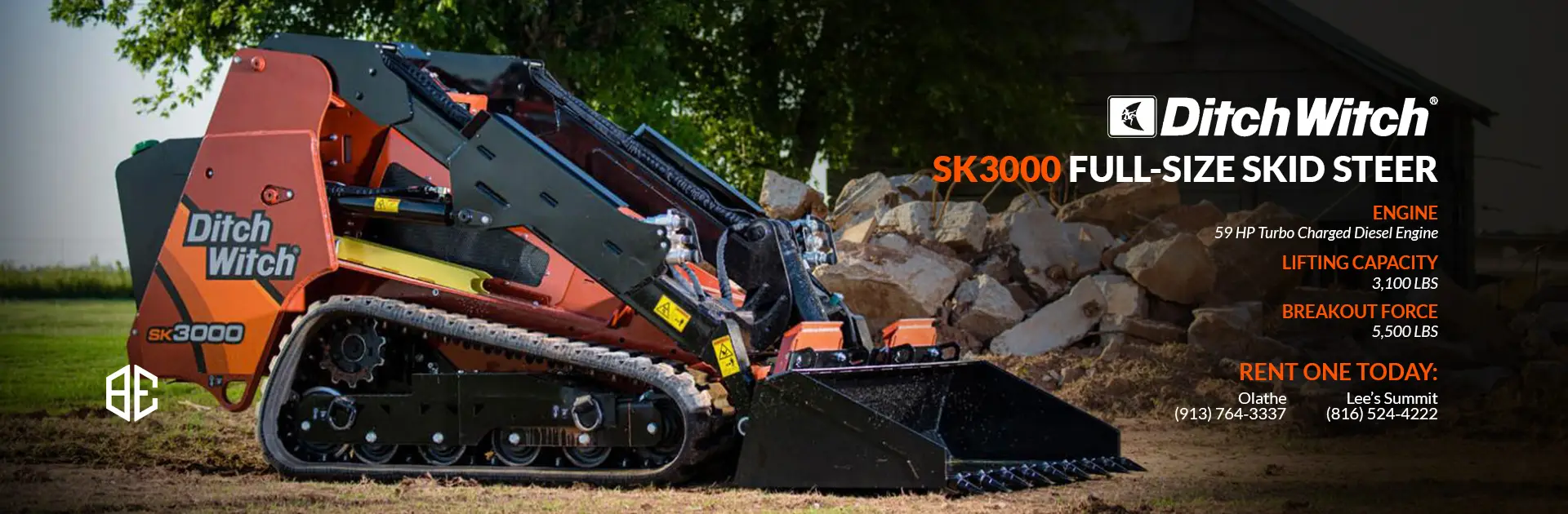 ditch witch skid steer