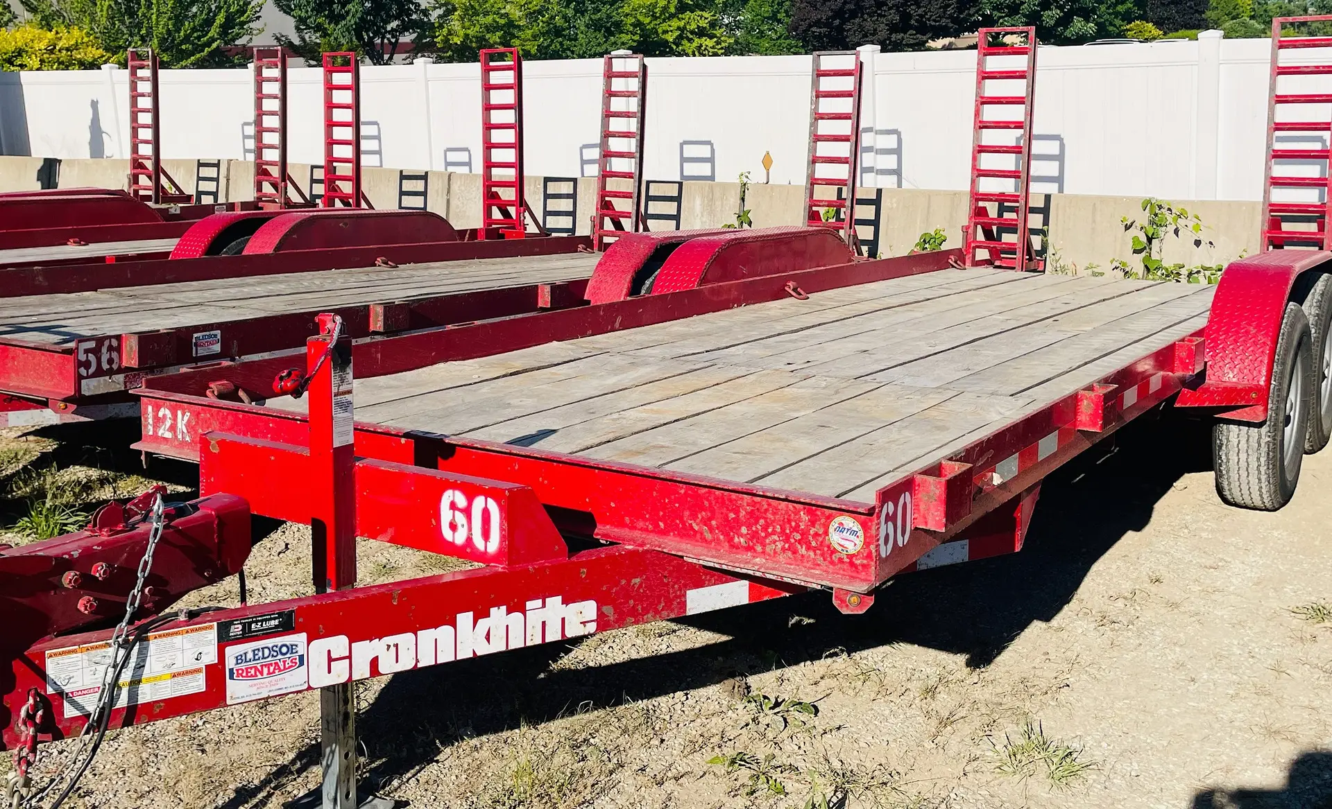 equipment trailer rental